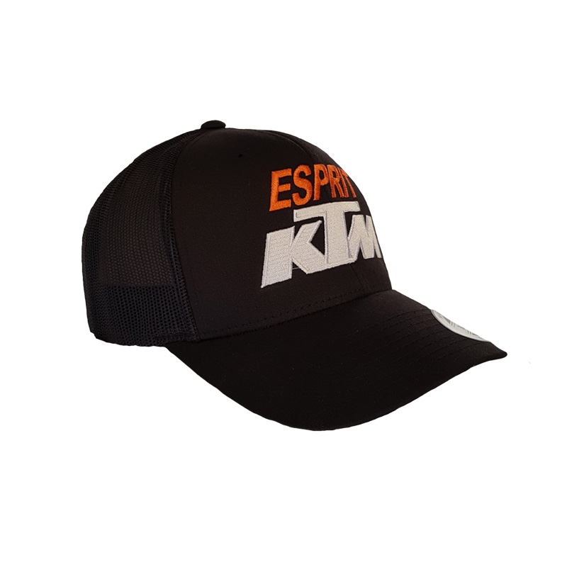 CASQUETTE NOIRE CURVED CAP ESPRIT KTM