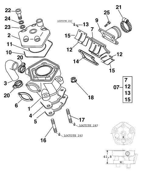 CYLINDRE POUR 60 SX (EU)