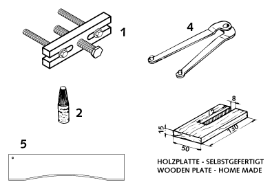 OUTILS SPECIAUX MOTEUR POUR 50 SX PRO SENIOR LC 2001 EU