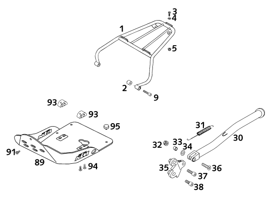 ACCESSOIRES POUR 620 SC 2001 (EU)