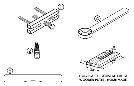 OUTILS SPECIAUX MOTEUR POUR 50 JUNIOR ADVENTURE 2002 EUUS