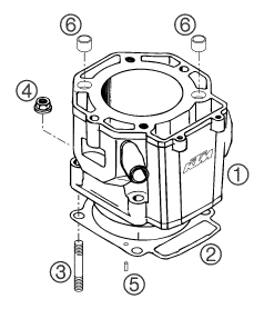 CYLINDRE POUR 640 LC4 ENDURO BLACK 12L 03 EU