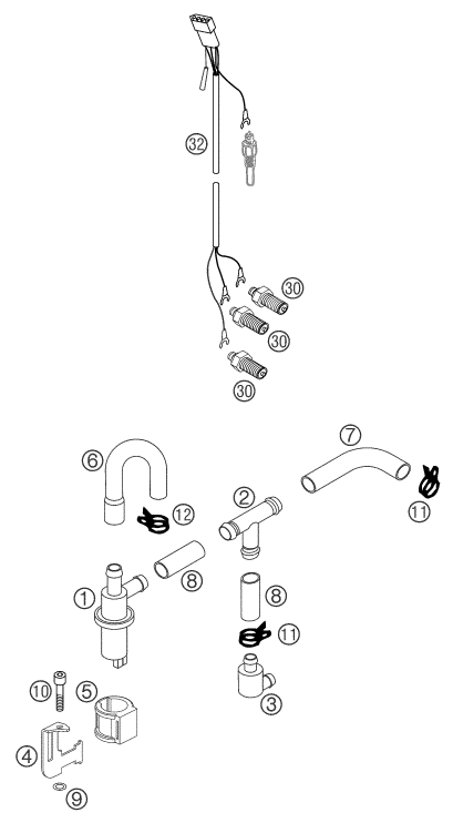 REGULATION ELECTRONIQUE DE LA PUISSANCE EPC POUR 640 ADVENTURE R 2004 AUGB