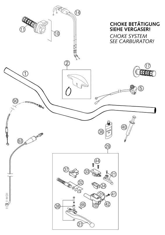 GUIDON ARMATURES POUR 660 SMS (EU)