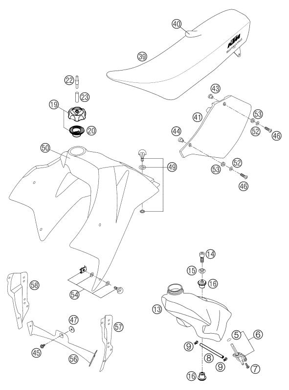 RESERVOIR SELLE POUR 660 SMS EU