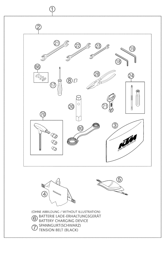 PIECES JOINTES POUR 400 LS-E/ MIL 04 (EU)