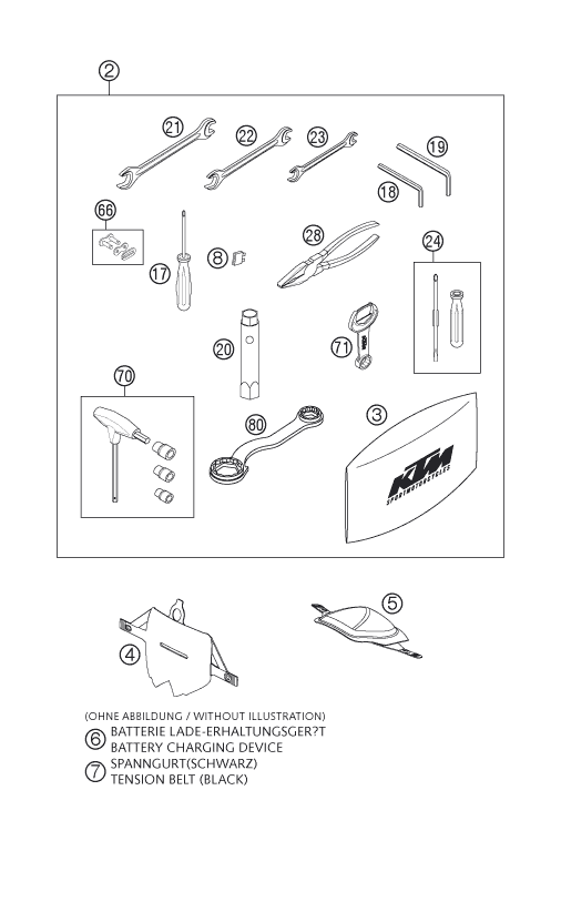 PIECES JOINTES POUR 400 LS-E/ MIL 2005 (EU)