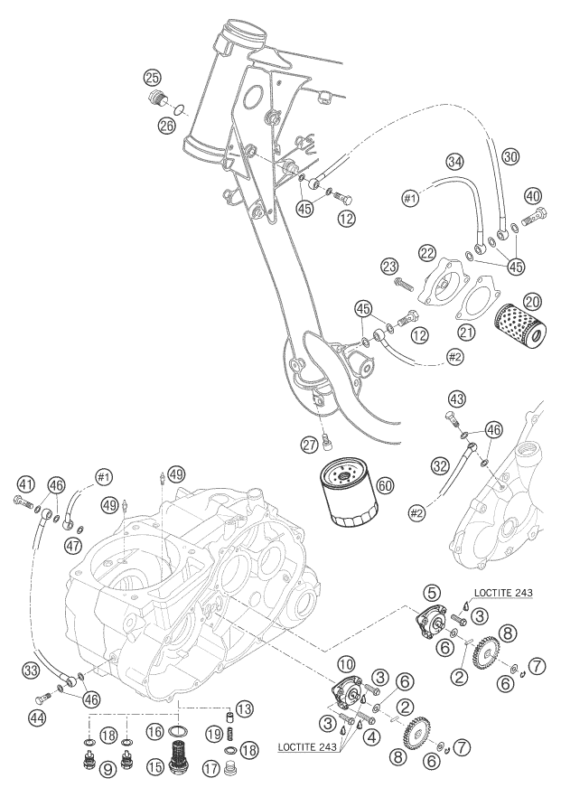 SYSTEME DE LUBRIFICATION POUR 660 SMC 2005 AUGB