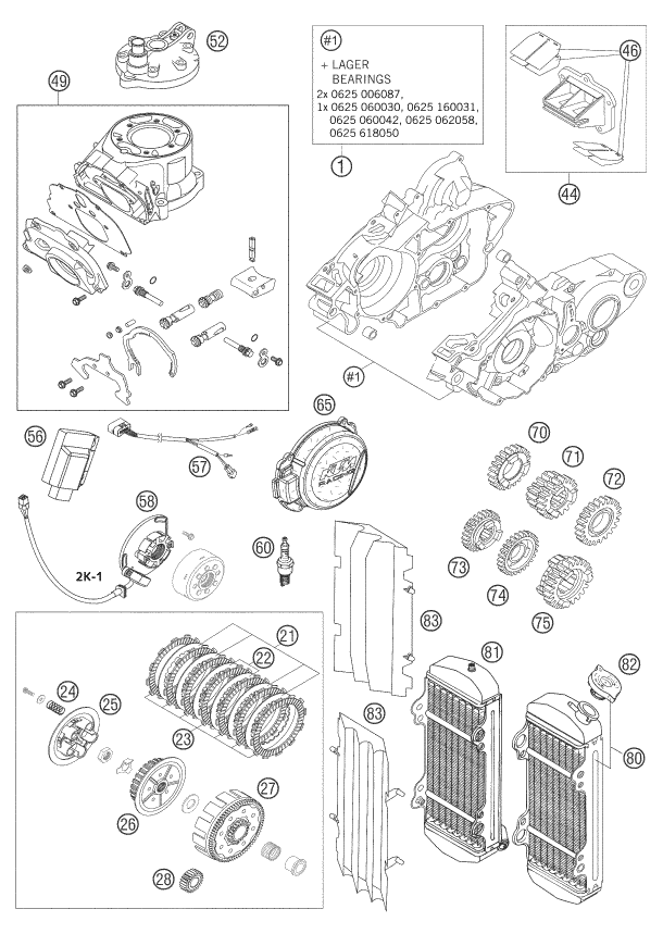 AUTRES POUR 125 SXS 2005 EU