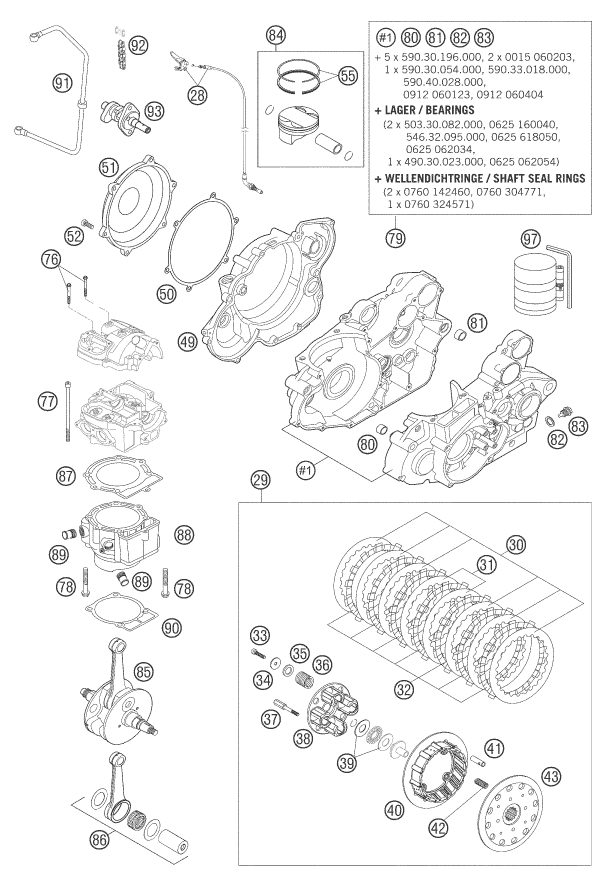 AUTRES POUR 540 SXS RACING 2005 EU