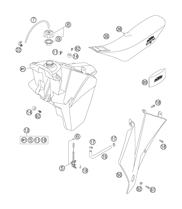 RESERVOIR SELLE POUR 125 EXC SIX DAYS 2006 EU