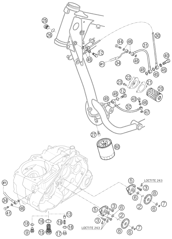 SYSTEME DE LUBRIFICATION POUR 625 SMC 2006 EU