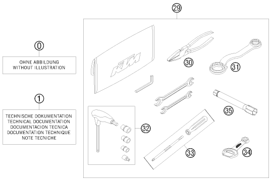 PIECES JOINTES POUR 690 RALLY FACTORY REPLICA EU
