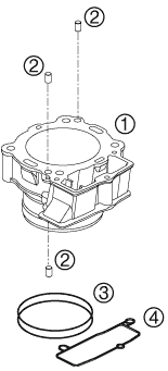 CYLINDRE POUR 450 SX-F 2007 (EU)