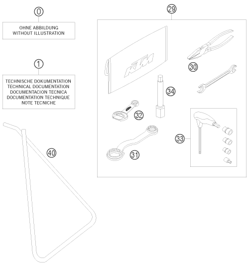 PIECES JOINTES POUR 250 SXS F 2008 EU