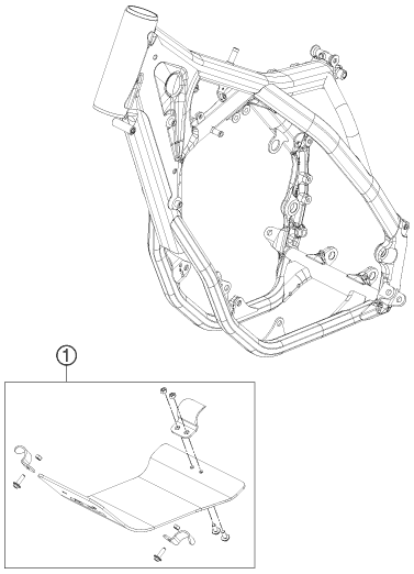 SABOT POUR 350 SX-F CAIROLI REPLICA 11 (EU)