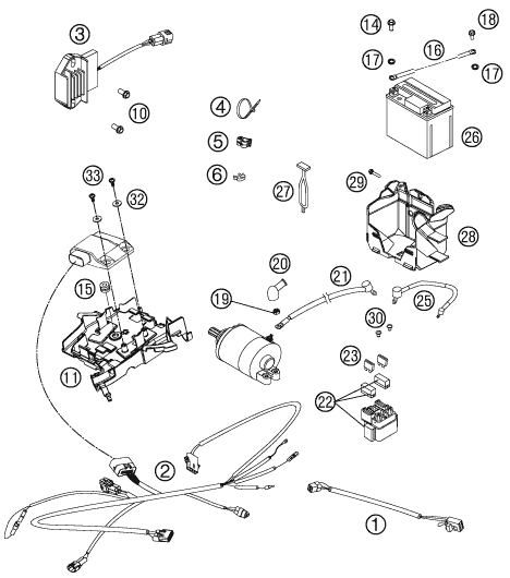 FAISCEAU DE CABLES POUR 450 SMR 2012 (EU)