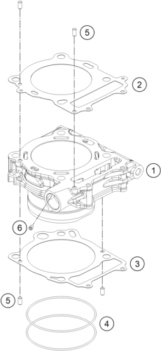 CYLINDRE POUR RC 250 R 2014 (EU)