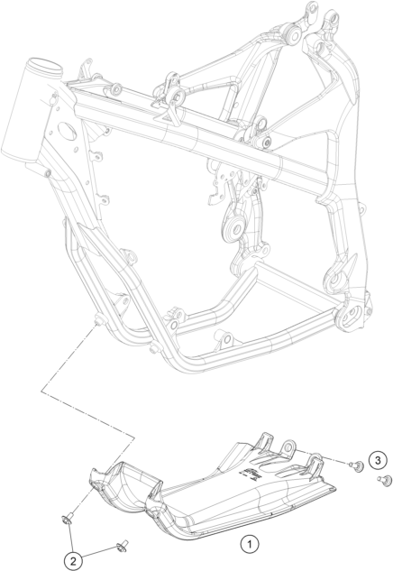 SABOT POUR FREERIDE 250 R 2014 (EU)