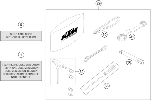 PIECES JOINTES POUR 690 SMC R ABS 2016 (EU)