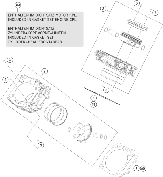 CYLINDRE POUR 1290 SUPER ADVENTURE WH ABS 15 EU