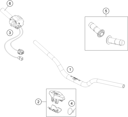 GUIDON ARMATURES POUR FREERIDE E SX 2014 EU