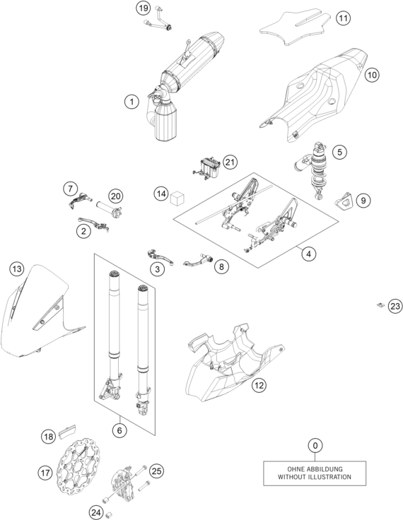 KIT DE CONVERSION POUR RC 390 ADAC CUP 2015 (EU)