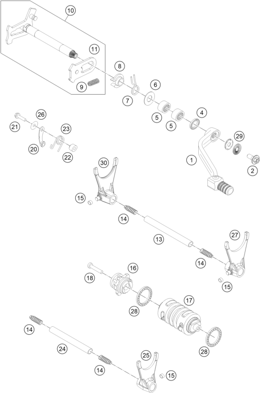 MECANISME DE SELECTION POUR 450 EXC 2016 (EU)