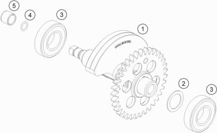 ARBRE D EQUILIBRAGE POUR 690 ENDURO R 2019 (EU)