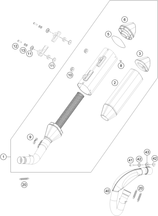 SYSTEME DECHAPPEMENT POUR 450 SMR 2022 EU