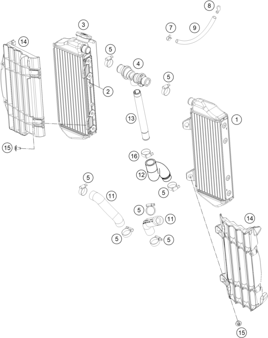 SYSTEME DE REFROIDISSEMENT POUR 450 SMR 2022 (EU)