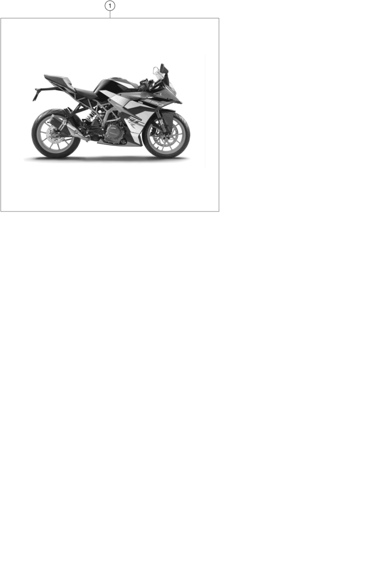 KIT DECO POUR RC 390 R BLACK 2018 EU