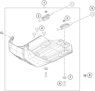 SABOT POUR 690 ENDURO R 2019 (EU)