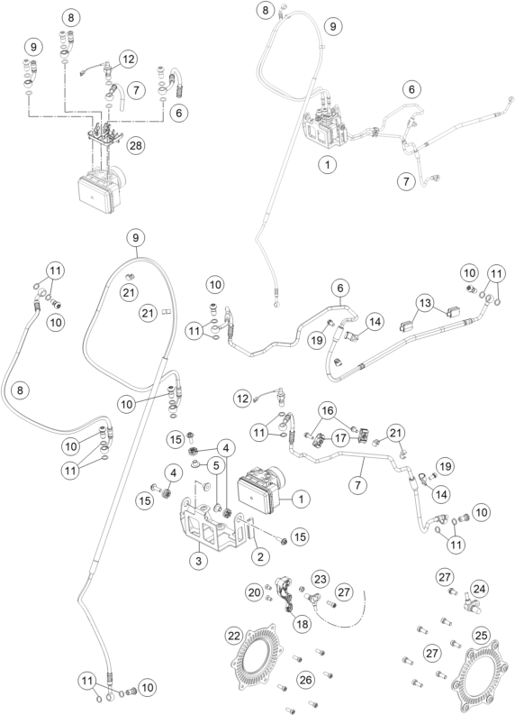 SYSTEME ANTIBLOCAGE POUR 690 ENDURO R 2019 (EU)