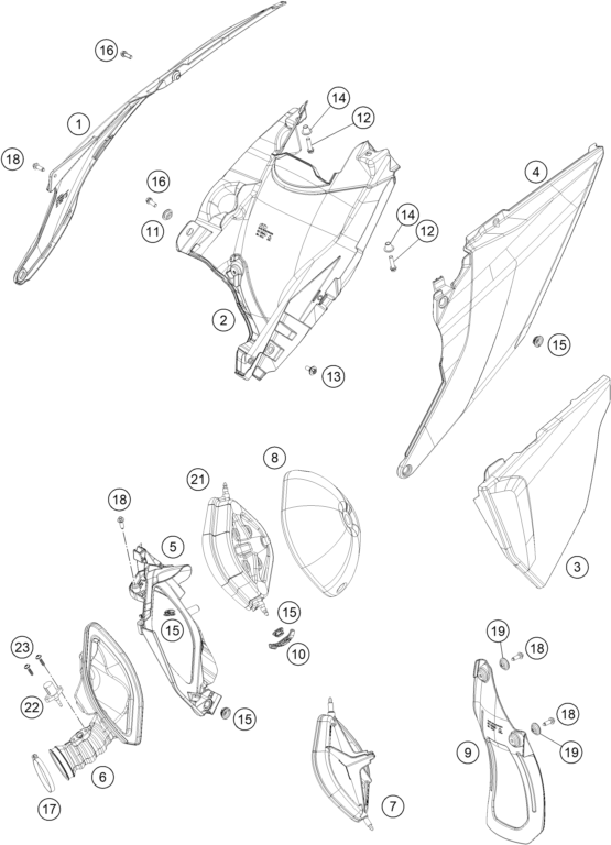 FILTRE A AIR POUR 300 EXC TPI ERZBERGRODEO 2020 (EU)