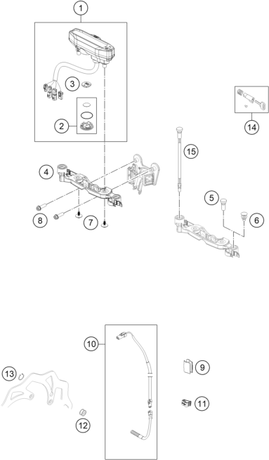 INSTRUMENTS SYSTEME DE VERROUILLAGE POUR 150 EXC 2023 (EU)