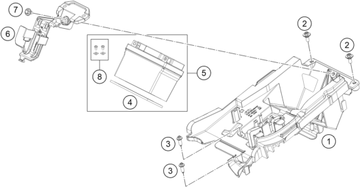 BATTERIE POUR RC4 R 2020