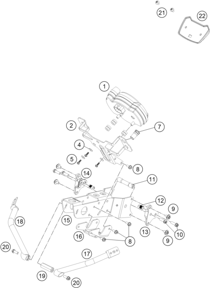 INSTRUMENTS  SYSTEME DE VERROUILLAGE POUR RC4 R 2022