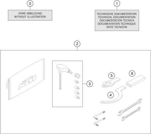 PIECES JOINTES POUR 1290 SUPER DUKE RR 2021 EU