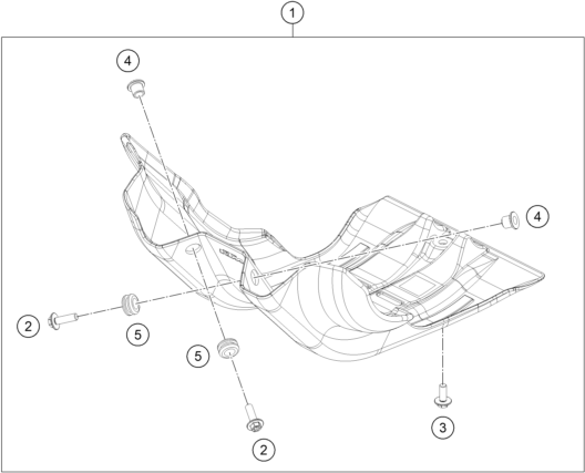 SABOT POUR 250 SX F PRADO 2020 EU