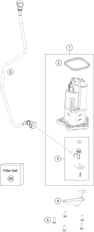POMPE A ESSENCE POUR 1290 SUPER ADVENTURE R 2021 EU