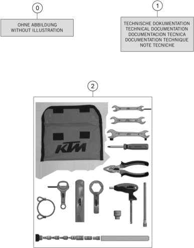 PIECES JOINTES POUR 1290 SUPER ADVENTURE R 2023 (EU)