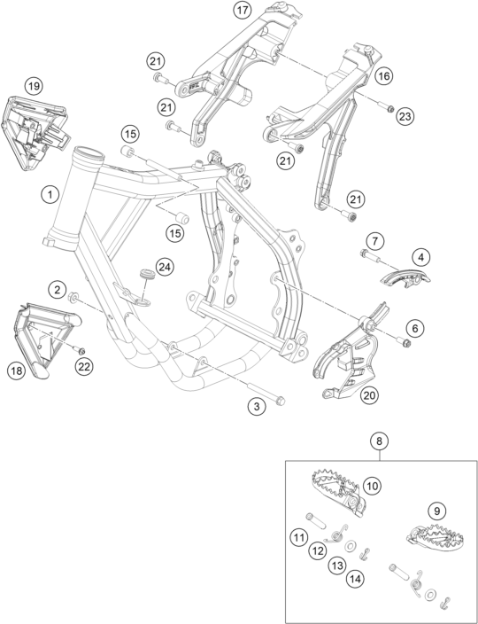 CADRE POUR SX E 3 2023 EU