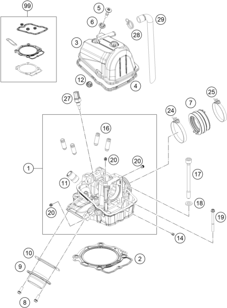 CULASSE POUR 450 SMR 2023 (EU)