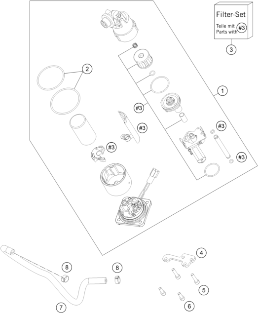 POMPE A ESSENCE POUR RC 8C 2022 (EU)