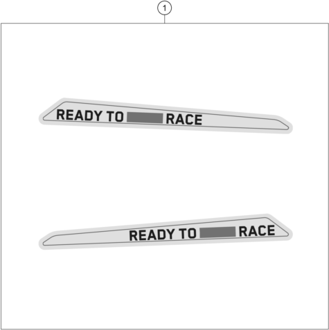KIT DECO POUR 1290 SUPER ADVENTURE S GREY 2023 EU
