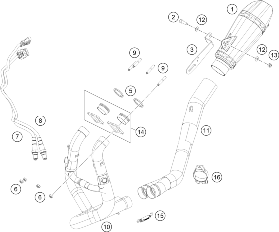 SYSTEME DECHAPPEMENT POUR RC 8C 2023