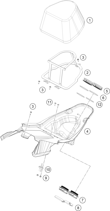 FILTRE A AIR POUR RC 8C 2023