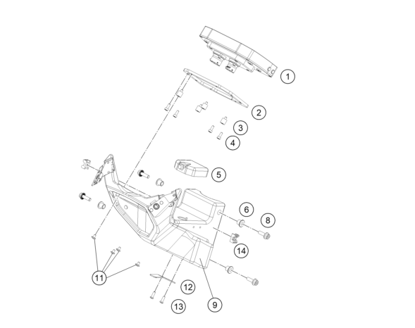 INSTRUMENTS  SYSTEME DE VERROUILLAGE POUR RC 8C 2023