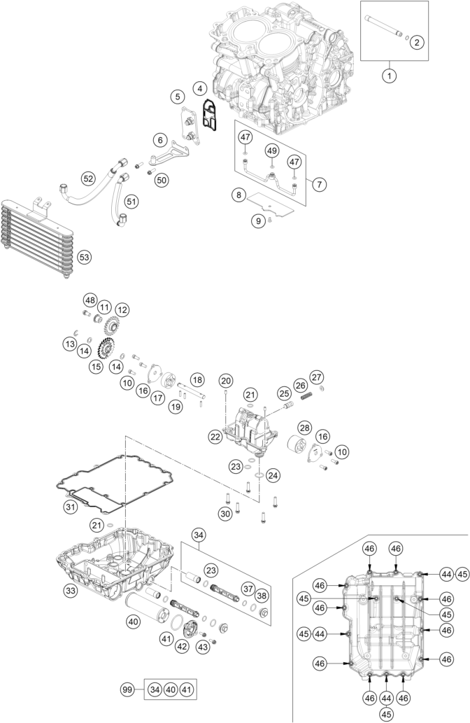 SYSTEME DE LUBRIFICATION POUR RC 8C 2023